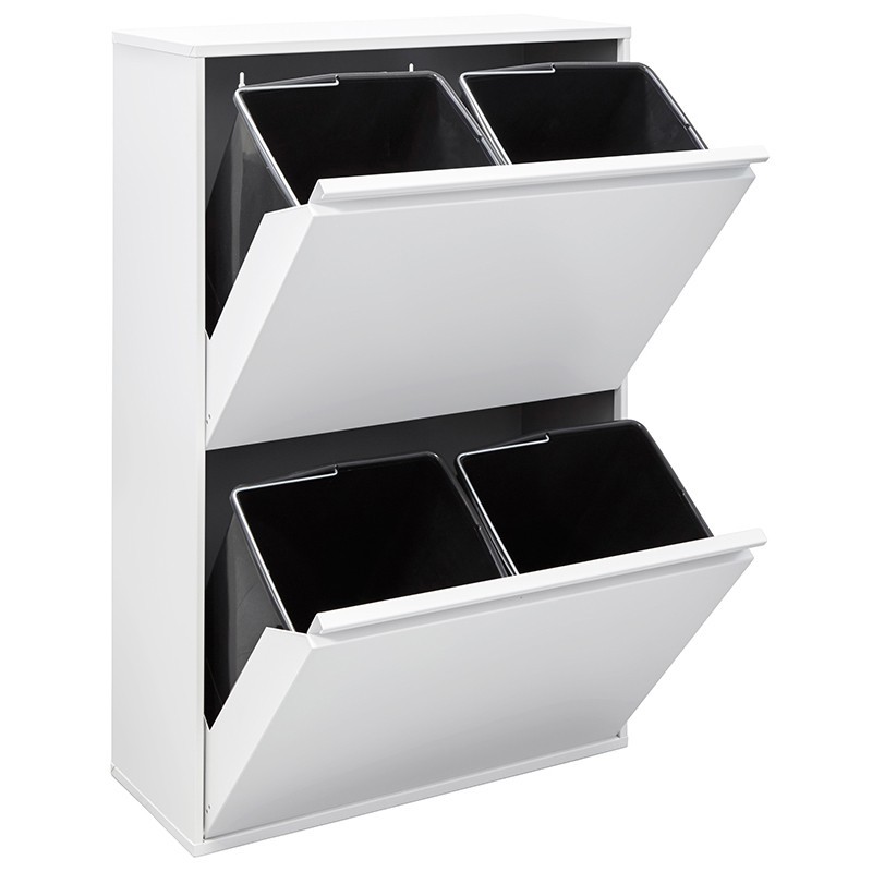 Cubo de Basura y Reciclaje Basic 4x17 L | ARREGUI