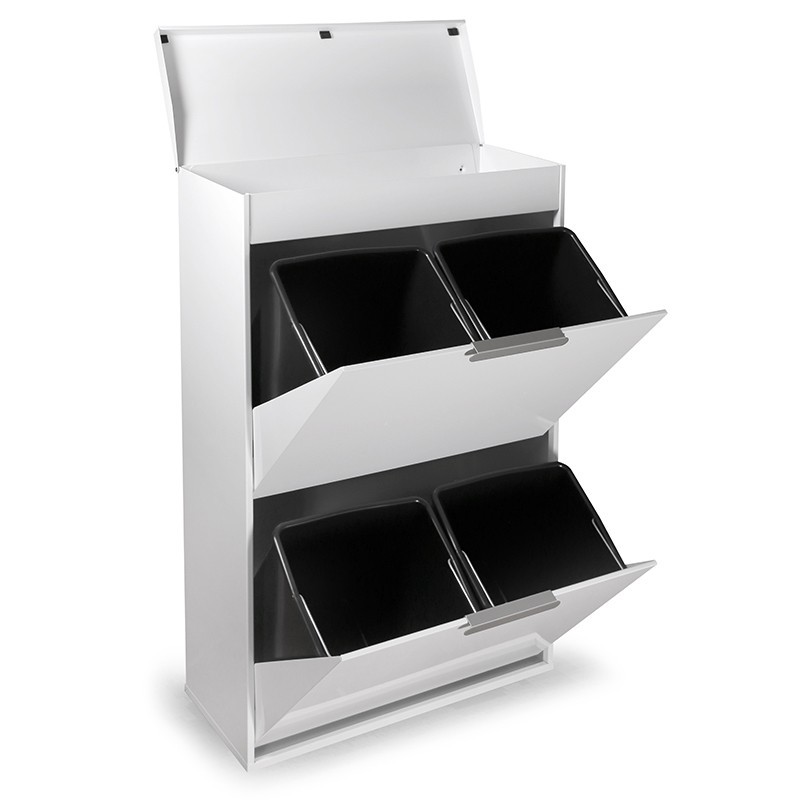 Cubo de Basura y Reciclaje Ecoclas Plus 4x17 L | ARREGUI