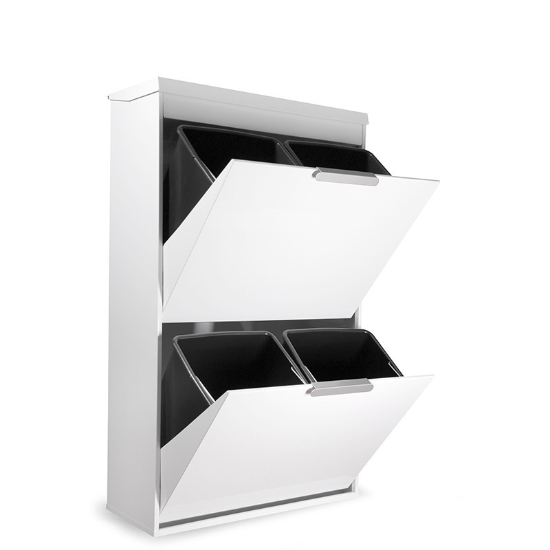 Cubo de Basura y Reciclaje Ecoclas Plus 4x17 L | ARREGUI