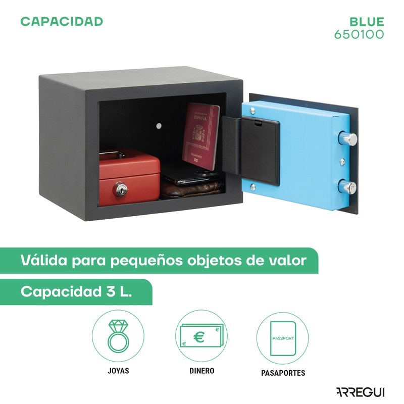 Caja Fuerte de Sobreponer Blue Electrónica | ARREGUI