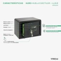 Caja Fuerte de Sobreponer Kuro Fingerprint+Llave | ARREGUI